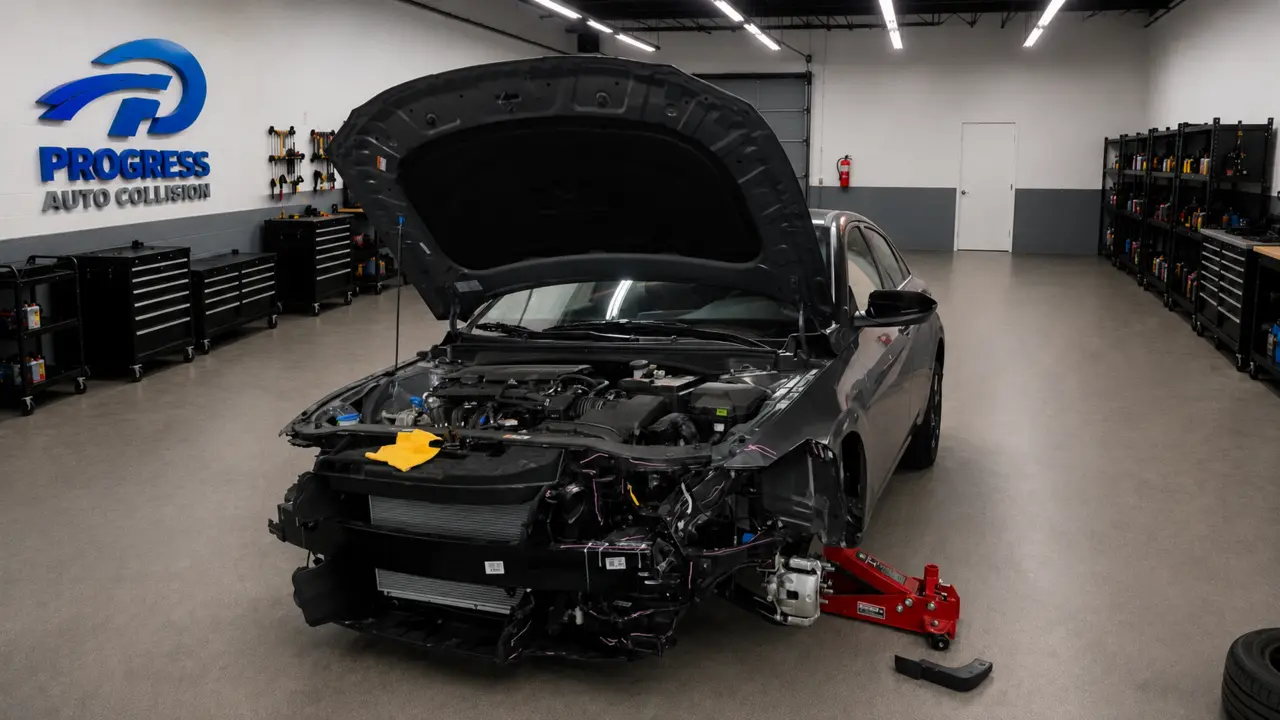 Progress Auto Collision work photo